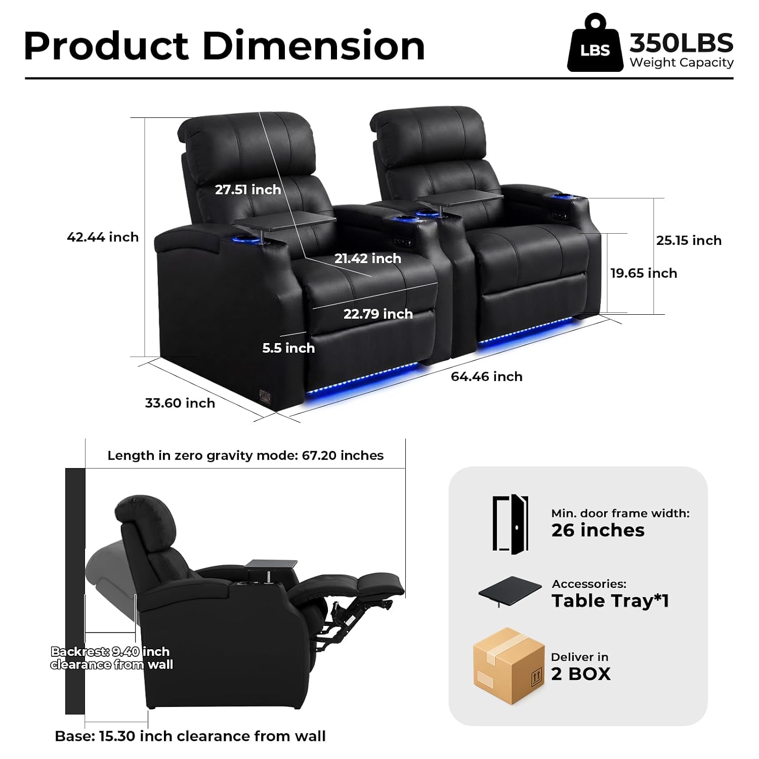 Fotel do kina domowego z obici – Home Cinema Chairs recenzja i cena